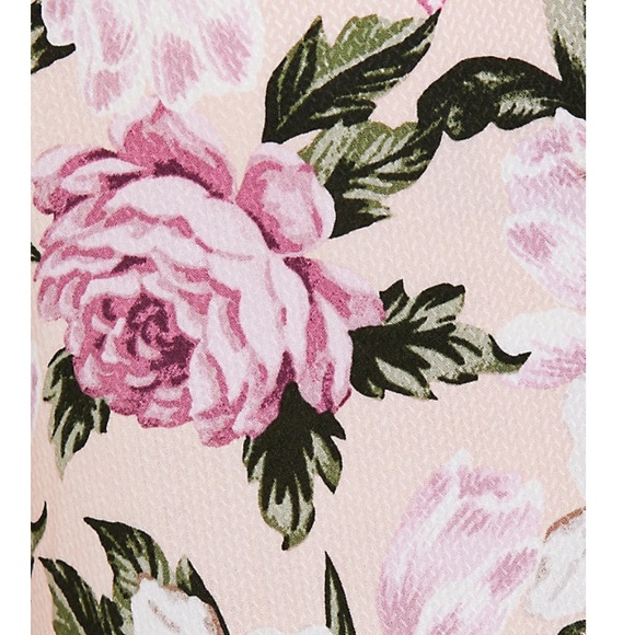 TORRID light pink floral cold shoulder babydoll! - Picture 4 of 8